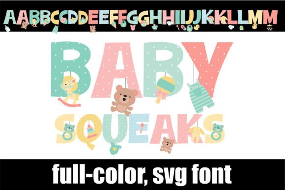 Baby Squeaks Font: Designing Playful Nursery Websites