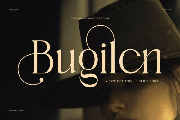 Bugilen Font: Elevating Editorial Design with Timeless Grace