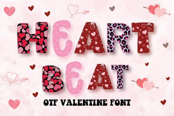 Cute Berry Valentine Bundle – Romantic Font Pack for Crafters & Sellers