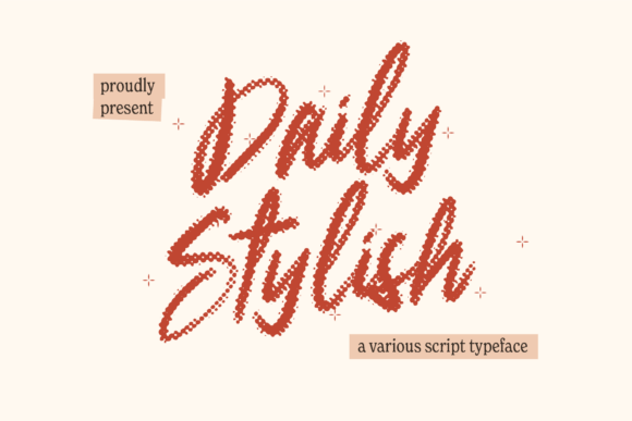 Daily Stylish Font Review for Editorial Design