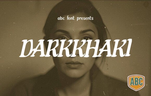 Darkkhaki: A Bold Serif Font for High-Energy Branding