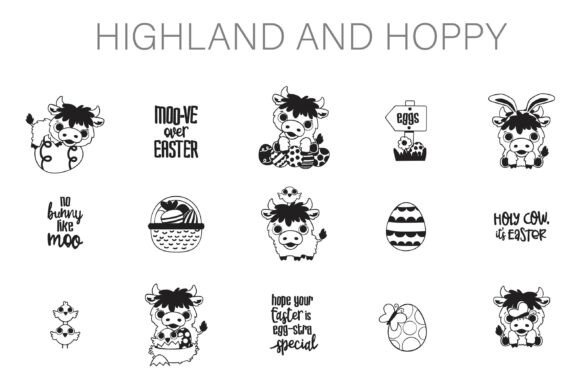 Highland and Hoppy Dingbats: A Festive Font for Seasonal Web Design