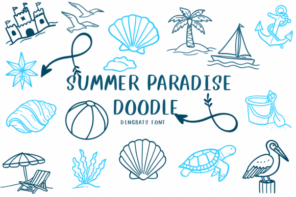 How Summer Paradise Doodle Font Can Elevate Your Small Business Branding