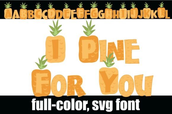 I Pine for You Font: Editorial Design for Summer Layouts