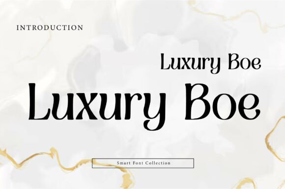 Luxury Boe Font: Elevate Your Brand with Sophisticated Serif Typography