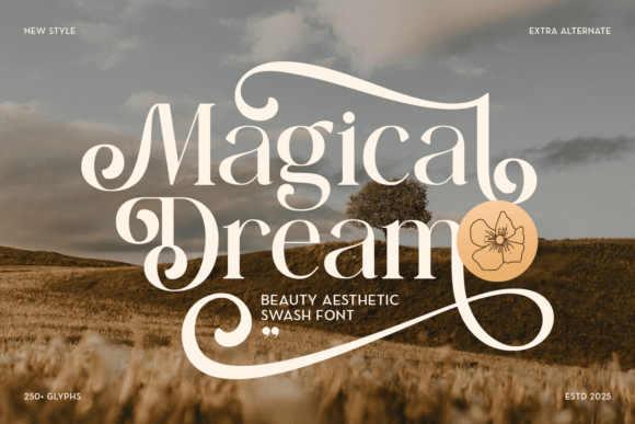 Magical Dream Font: Elevating Luxury Web Design
