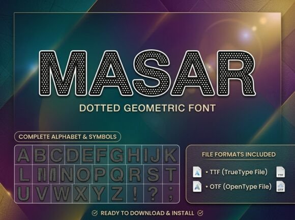 Masar Font: Elevating Brand Identity Design