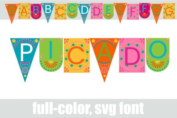 Picado Font: Vibrant SVG Typography for Web Design