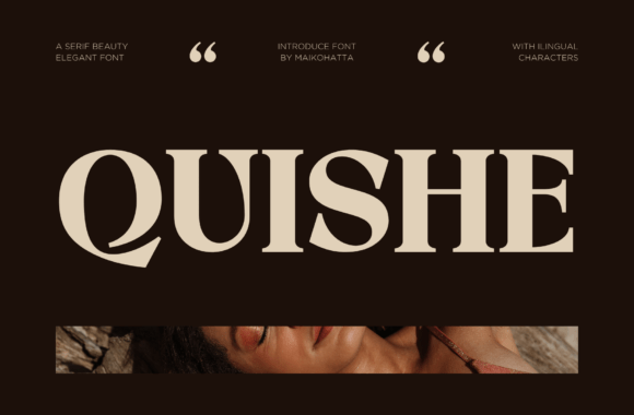 Quishe Font: Elevating Boutique Web Design