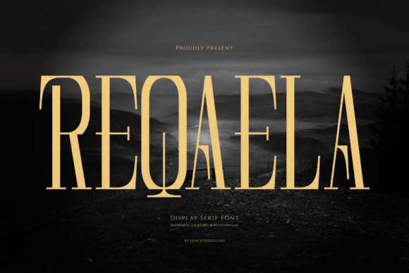Reqaela Font Download: Editorial Serif Elegance