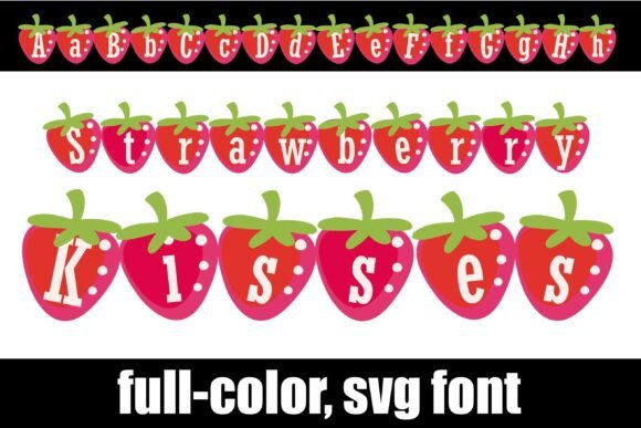 Strawberry Kisses Font: Sweet Branding for Small Business