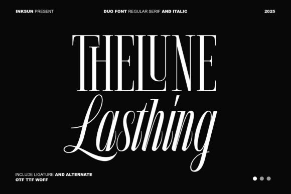 The Lune Lasthing Font Review for Makers