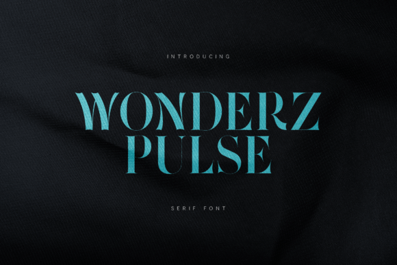 Wonderz Pulse: A Refined Modern Serif Font for Luxury Web Typography